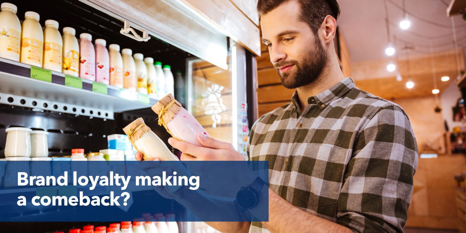 New loyalty: 12% buying preferred brands.