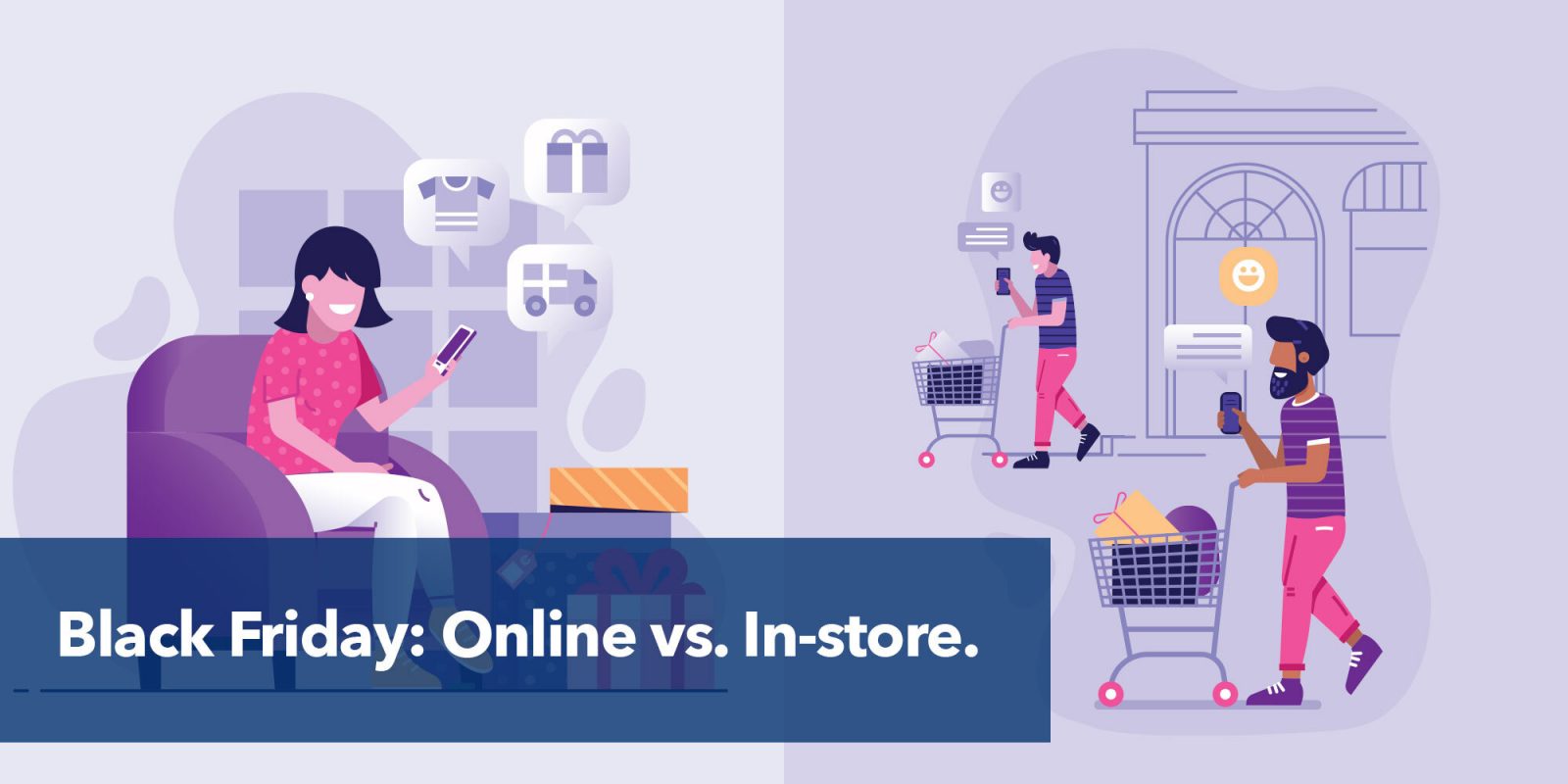 Black Friday: 94% of $50k earners will be online.