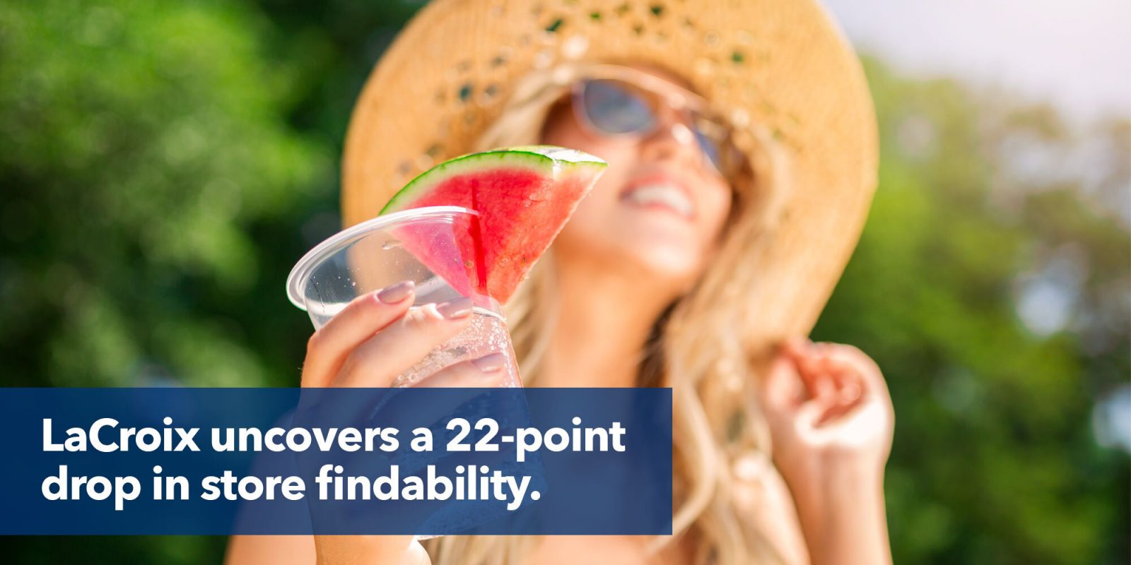 In-store findability: LaCroix sees a 22-point spike.
