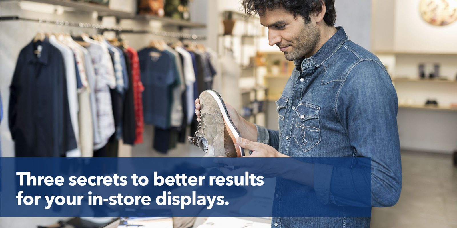 Three secrets to better results for your in-store displays.