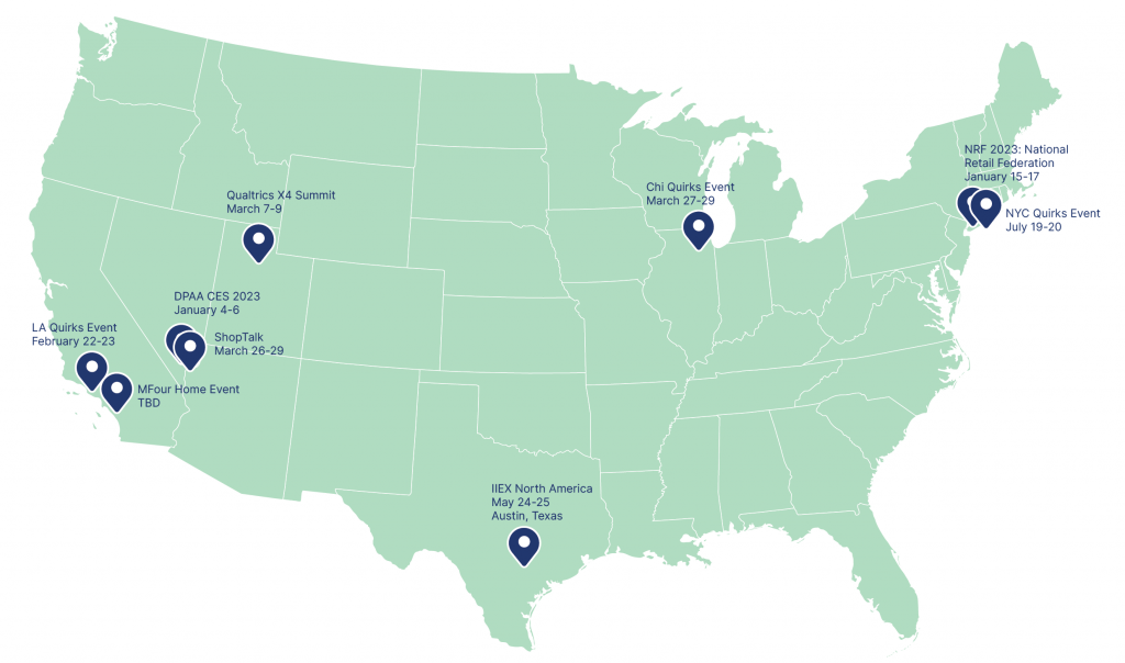 MFour travels around the US.