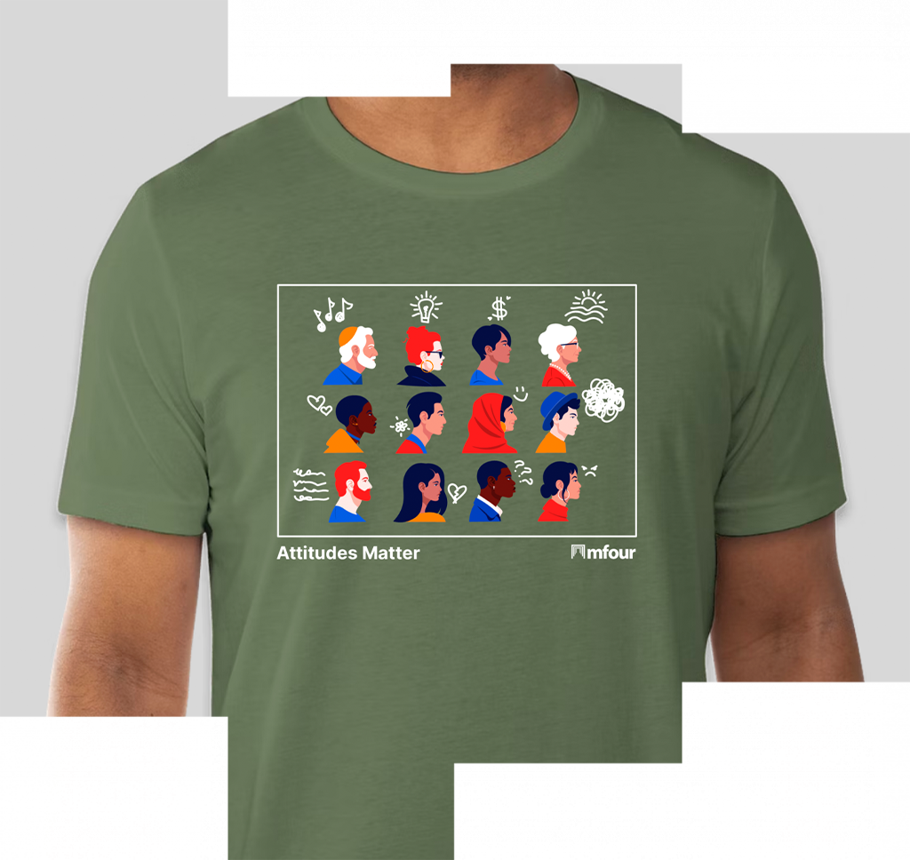 MFour T-Shirt Green - Mens