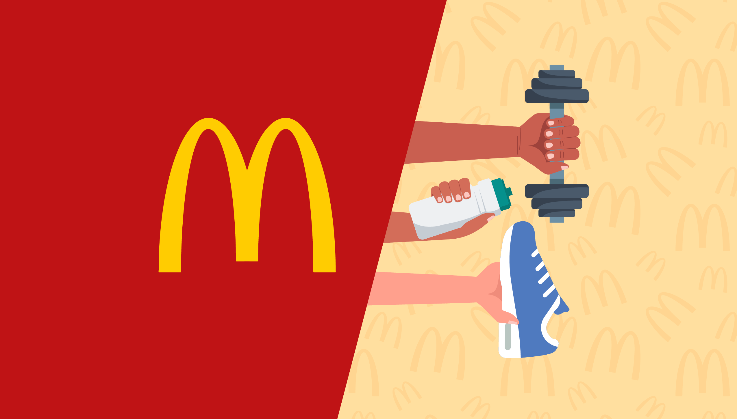 Do McDonald's fries go well with your workout?