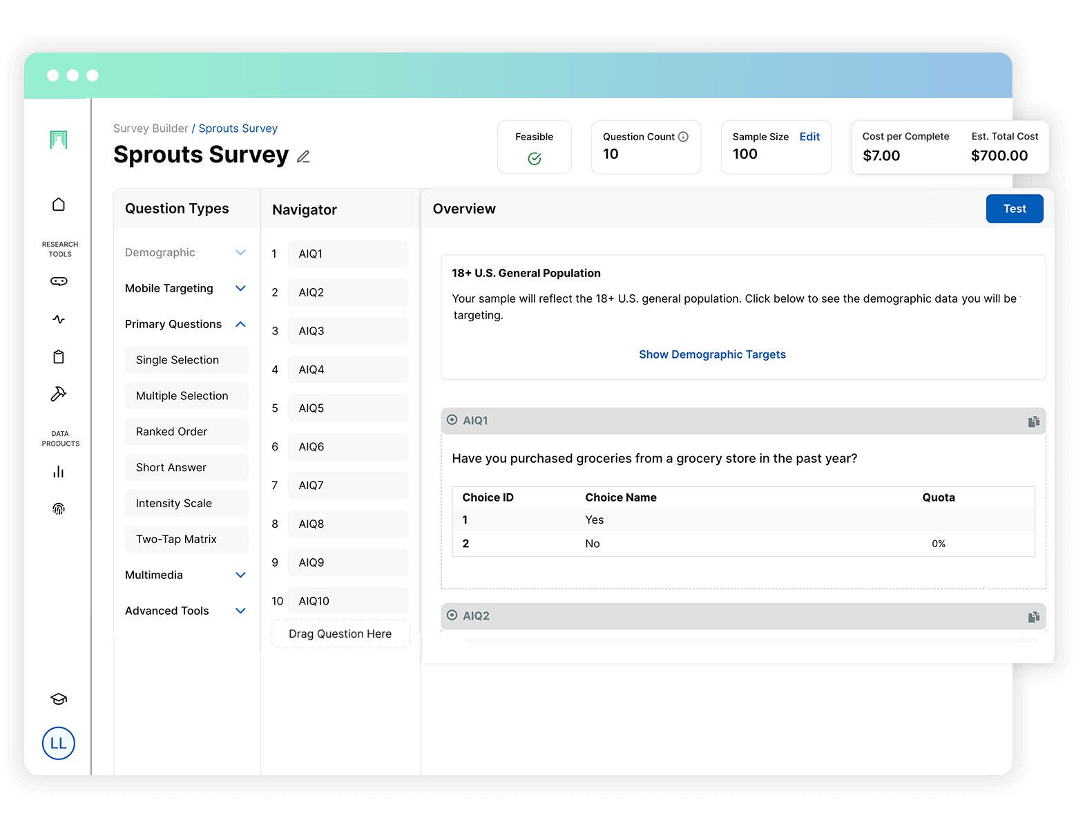 Survey Builder