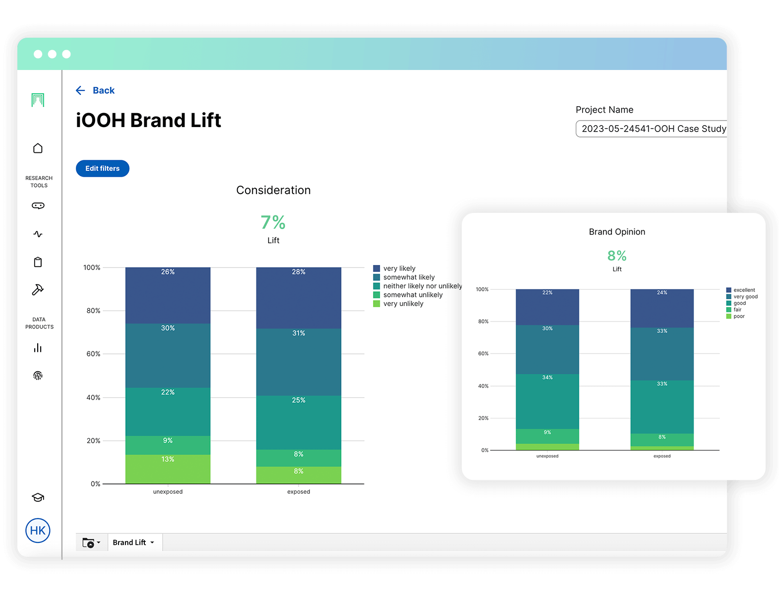 Point of Emotion Feedback® - Get representation talking to consumers immediately after validated exposure.